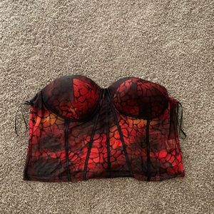 SHEIN Women’s Mesh Crop Top